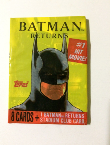 1991 Topps Batman Returns Pack Bundle 3 for $10