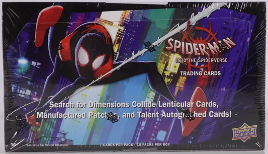 2022 Upper Deck Spider-Man Into the Spider-Verse Hobby Box - Single Pack