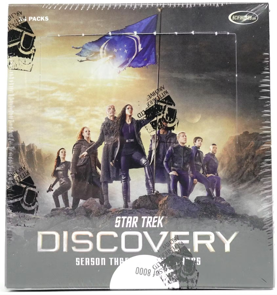 2022 Rittenhouse Star Trek Discovery S3 Trading Card Hobby Box - Single Packs