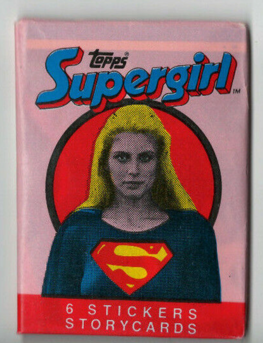 1984 Topps Supergirl Trading Card - Single Wax Packs