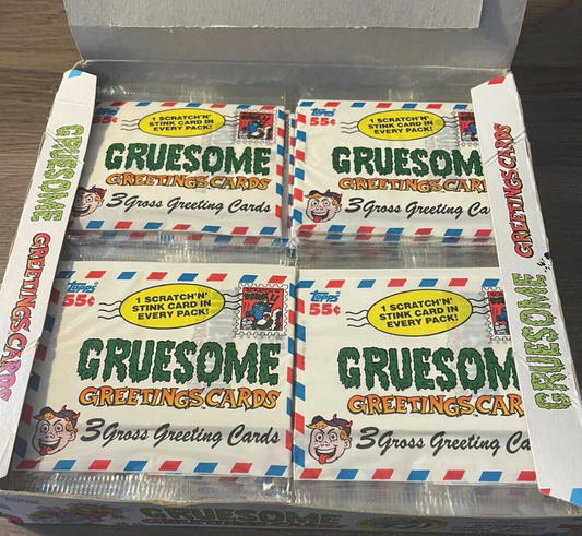 1992 Topps Gruesome Greetings - Single Packs