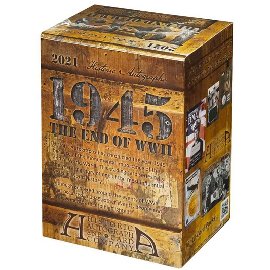 2021 Historic Autographs 1945: End of the War Blaster Box