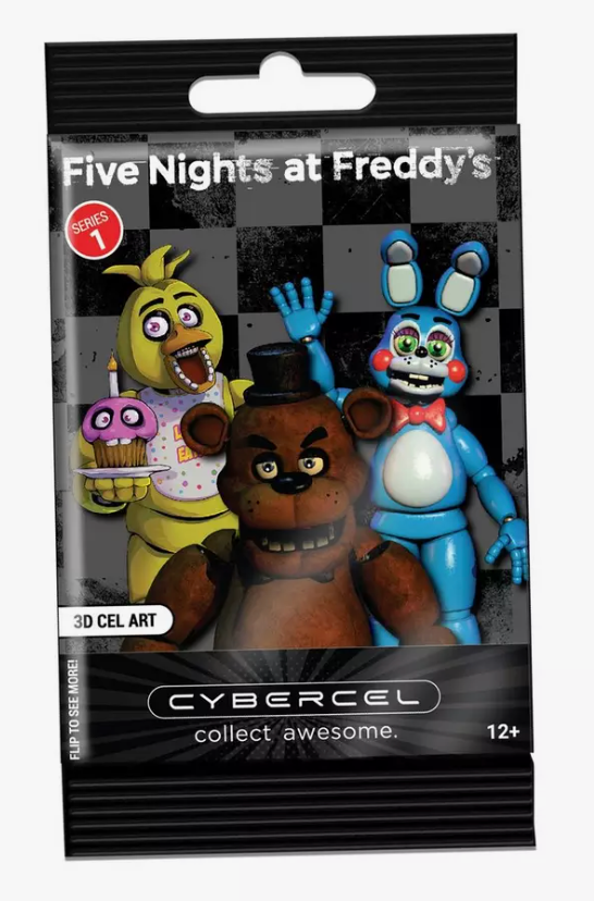 2023 CyberCel Five Nights at Freddys Trading Card Packs