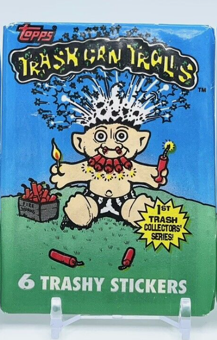 1992 Topps Trash Can Trolls - Single Pack