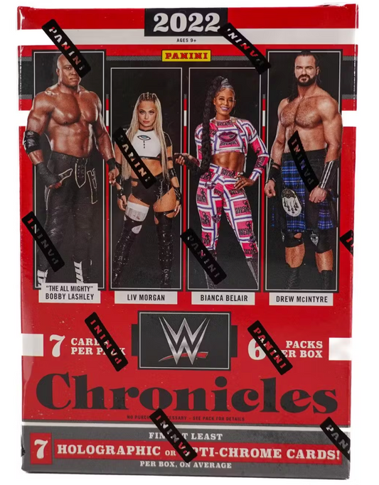 2022 Panini Chronicles WWE Wrestling 6-Pack Blaster Box