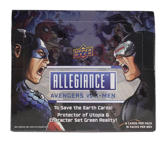 2023 Upper Deck Marvel Allegiance: Avengers VS X-Men Hobby Box