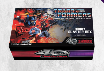 2024 Dynamite Transformers 40th Anniversary Collector's Hobby Blaster Box