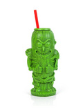 Rick and Morty Pickle Rick 22oz Geeki Tiki Plastic Tumbler