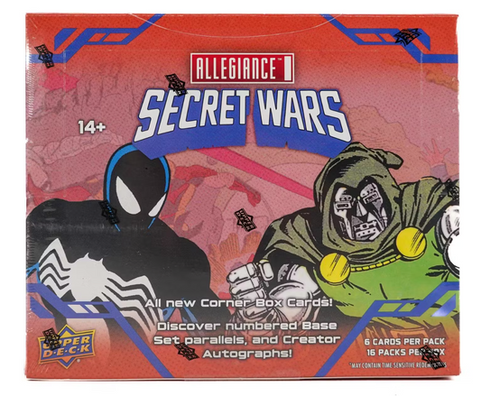 2024 Upper Deck Allegiance Secret Wars 1984 Trading Cards Hobby Box