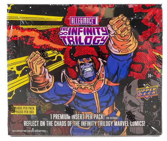 2023 Upper Deck Marvel Allegiance: The Infinity Trilogy Hobby Box