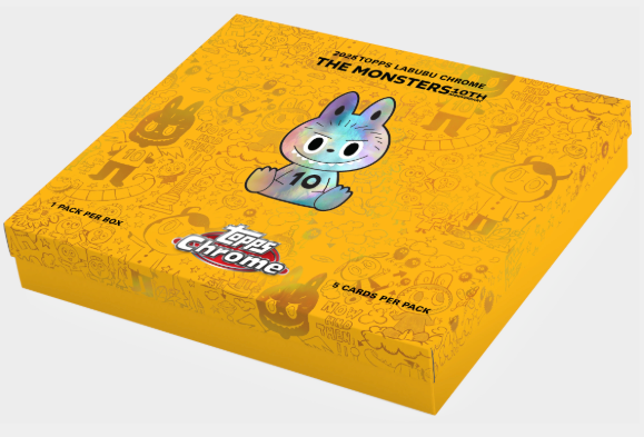 2025 Topps Labubu Chrome® 10th Anniversary - Hobby Box
