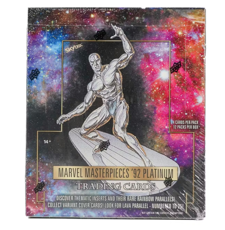 2024 Upper Deck Marvel Masterpieces '92 Platinum Hobby Box