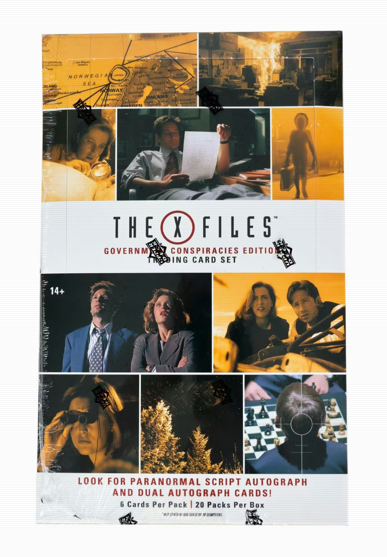 2025 Upper Deck The X-Files: Government Conspiracies Edition Hobby Box