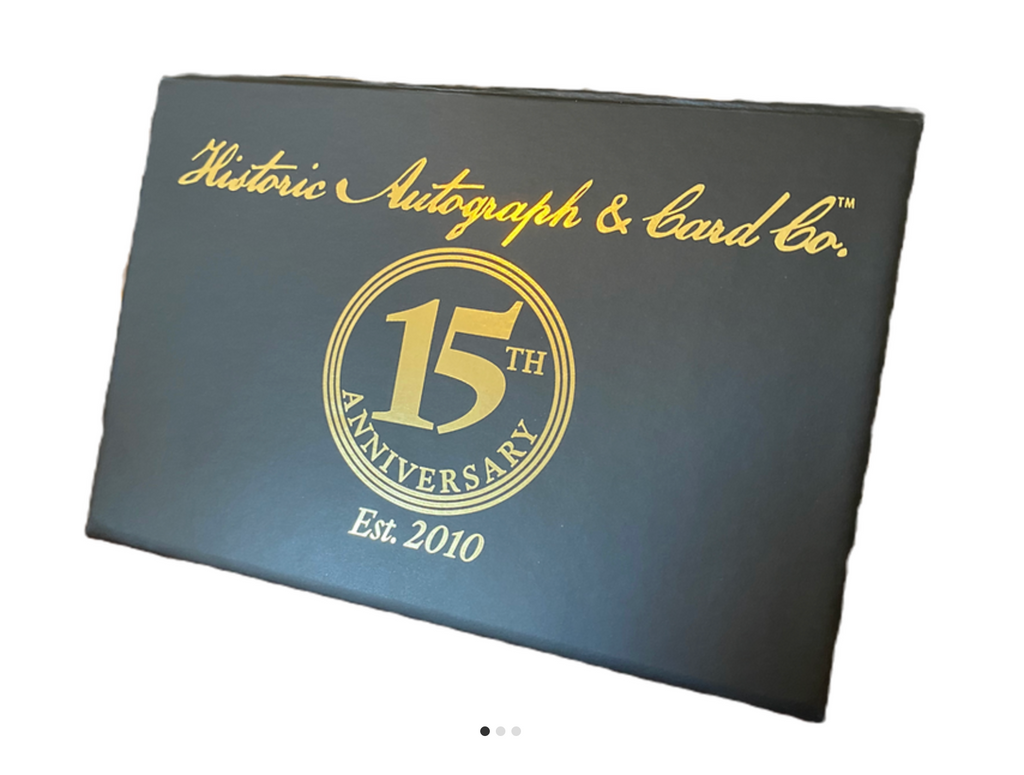 2025 Historic Autographs 15th Anniversary Platinum Club Hobby