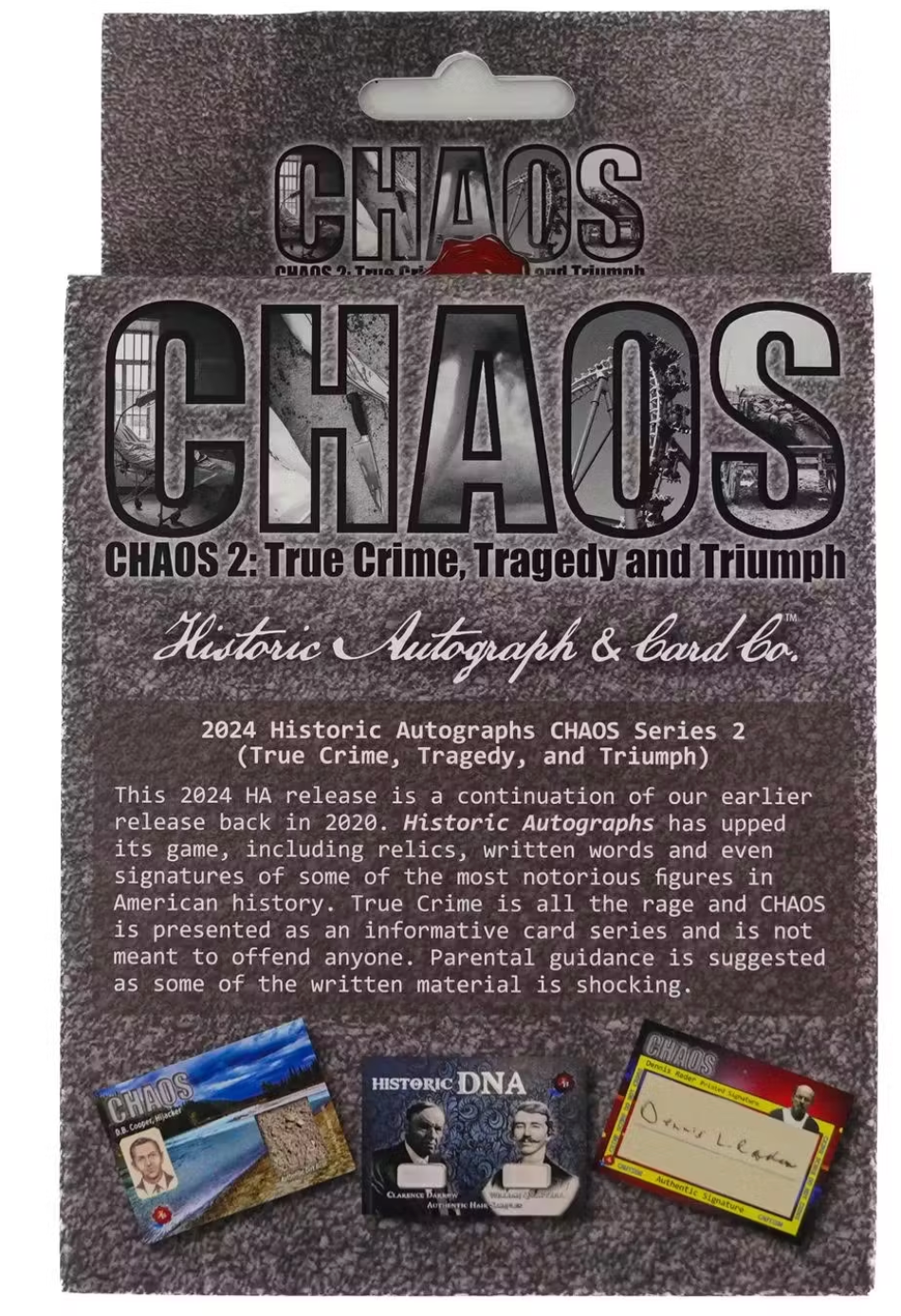 2024 Historic Autographs Chaos Series 2 Box