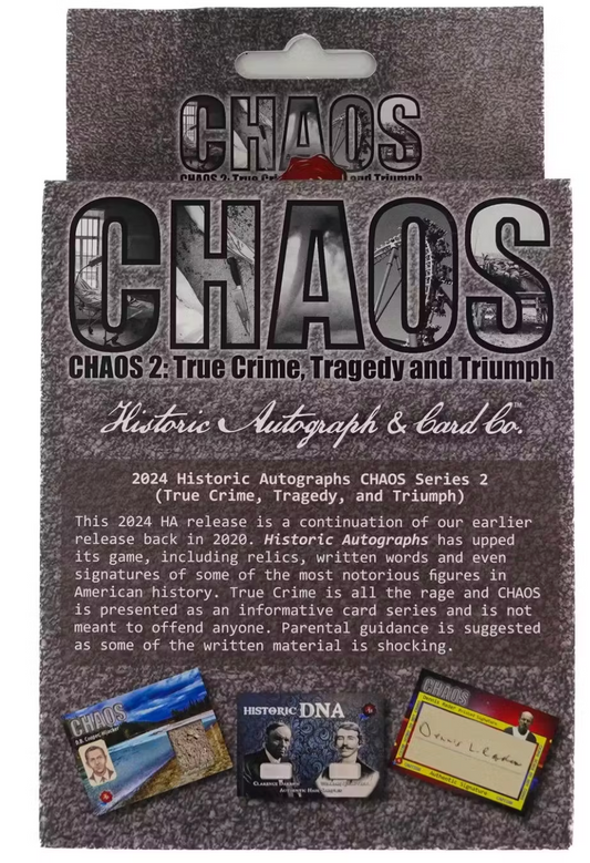 2024 HA Historic Autographs Chaos 2 Box