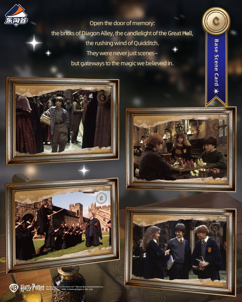2026 Letogoods Harry Potter and the Sorcerer’s Stone Series Collectible Cards