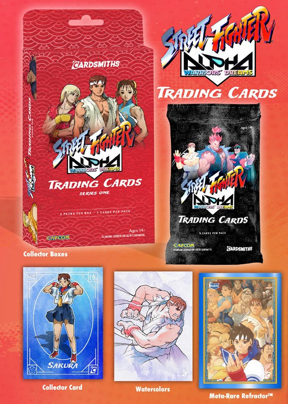 2025 Cardsmiths Street Fighter Alpha Trading Cards