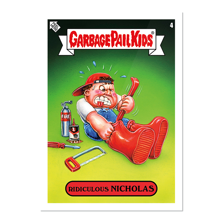 2023 Topps Garbage Pail Kids GPK: 2023 Was the Worst - Card #4 Ridiculous Nicholas