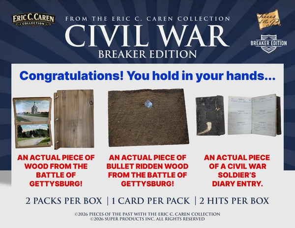 2026 Pieces of the Past Caren's Civil War Breaker Edition